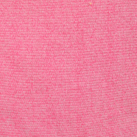 Pink Marl French Terry, Cotton-Poly, 203 gsm