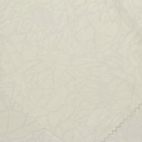 Cream Lines Jacquard, Poly-Viscose
