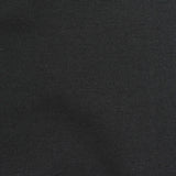 Ponte Knit Fabric, 230 gsm, 150 cm — Black — photo 3