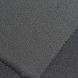 Dark Grey Heather Interlock Knit, Poly-Viscose — photo 3