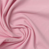 Brushed Nylon Stretch Interlock Knit Fabric, 210 gsm, 155 cm — Pink — photo 3
