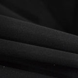 100% Polyester Interlock Knit Fabric, 187 gsm, 59 cm — Black — photo 3