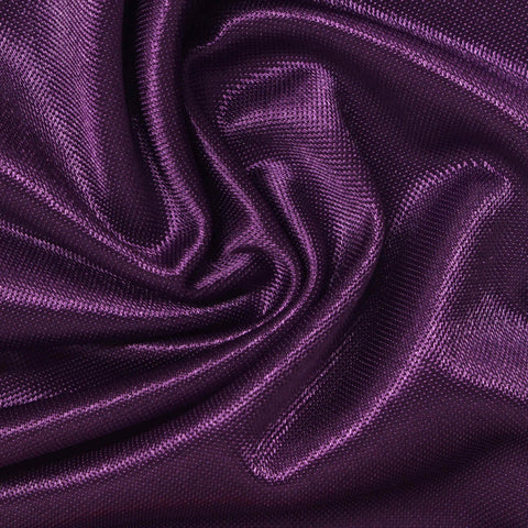 100% Polyester Interlock Knit Fabric, 185 gsm, 165 cm — Purple