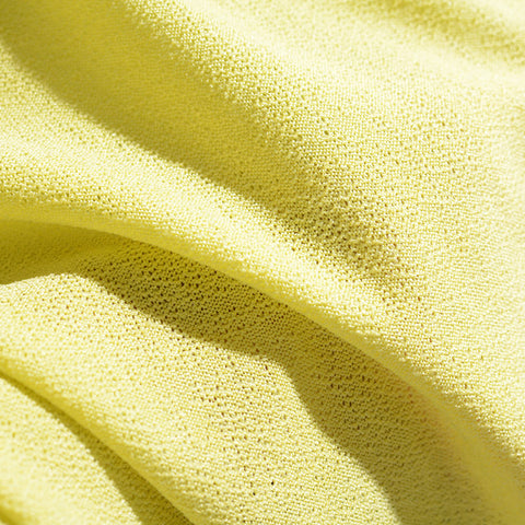 Light Yellow-Green Marl Chunky Knit, Polyester