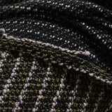 White Horizontal-Stripe French Terry, Cotton-Poly — photo 3
