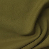 Polyester Stretch Scuba Knit Fabric, 260 gsm, 185 cm — Khaki — photo 3