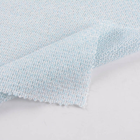 White Marl Chunky Knit, Polyester, 172 gsm, ref EF-12268