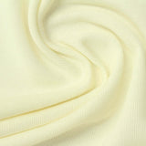 Polyester Viscose Rib Knit Fabric, 200 gsm, 160 cm — Beige — photo 3