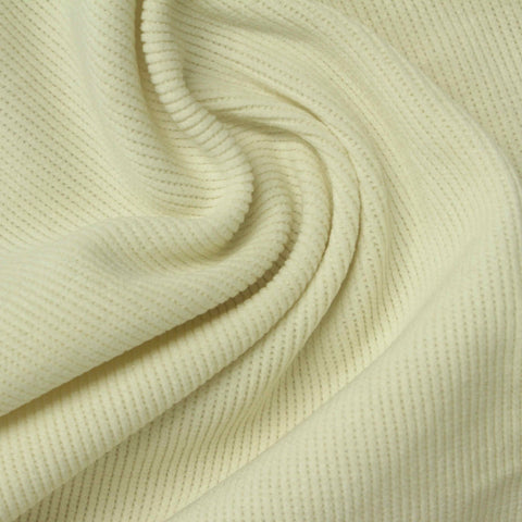 Polyester Stretch Knit Fabric, 310 gsm, 185 cm — Beige