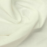 100% Cotton Jersey Knit Fabric, 190 gsm, 144 cm — White — photo 3
