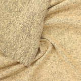 Light Yellow Marl Chunky Knit, Viscose-Poly — photo 3