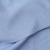 Viscose Polyester Piqué Knit Fabric, 200 gsm, 155 cm — Blue — photo 3