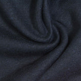 Brushed Polyester Cotton Rib Knit Fabric, 315 gsm, 160 cm — Navy — photo 3