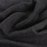 Dark Grey Marl Chunky Knit, Poly-Viscose — photo 3