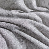 Light Grey Heathered-Marl Chunky Knit, Polyester — photo 3