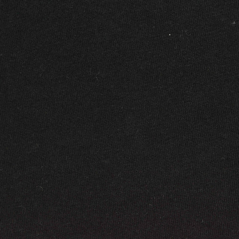 Cotton Polyester Jersey Knit Fabric, 150 gsm, 180 cm — Black