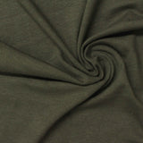 Viscose Stretch Jersey Knit Fabric, 200 gsm, 150 cm — Green — photo 3