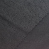 Nylon Cotton Interlock Knit Fabric, 375 gsm, 170 cm — Black — photo 3
