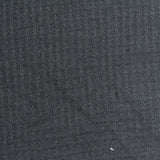 Dark Grey Heather Waffle Knit, Cotton-Poly — photo 3