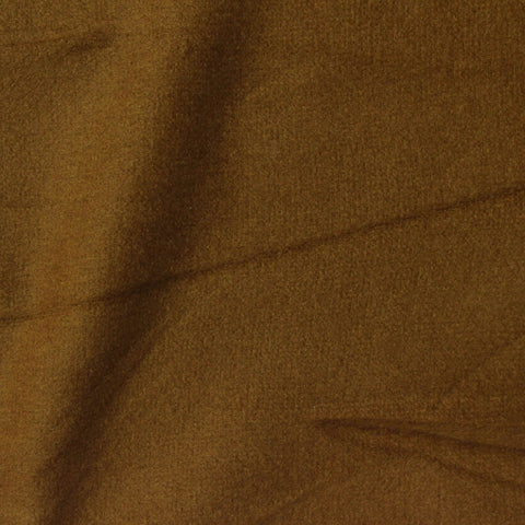 Brushed Viscose Polyester Stretch Rib Knit Fabric, 220 gsm, 170 cm — Khaki