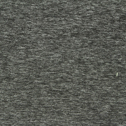 Light Grey Heathered-Marl Jersey Knit, Polyester, 200 gsm, 160 cm