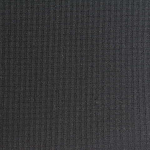 100% Polyester Waffle Knit Fabric, 200 gsm, 135 cm — Grey