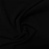 100% Polyester Knit Fabric, 170 gsm, 135 cm — Black — photo 3