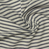 Charcoal Horizontal-Stripe Chunky Knit, Polyester — photo 3