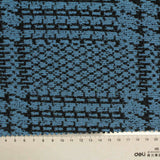Black Abstract Jacquard, Poly-Viscose — photo 3