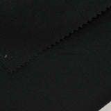 Cotton Polyester Knit Fabric, 170 gsm, 147 cm — Black — photo 3