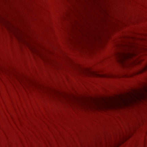 100% Viscose Woven Fabric, 74 gsm, 160 cm — Red