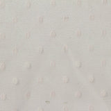 Cream Tone-on-Tone Dot Mesh, Polyester — photo 3