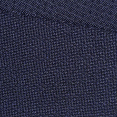 Viscose Stretch Piqué Knit Fabric, 250 gsm, 150 cm — Navy