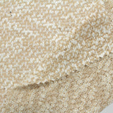 Brown Marl Chunky Knit, Viscose-Poly — photo 3