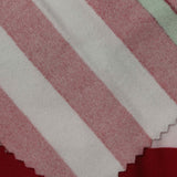 Red Stripes Milk Silk Knit, Polyester — photo 3