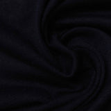 Polyester Cotton Jersey Knit Fabric, 134 gsm, 170 cm — Navy — photo 3