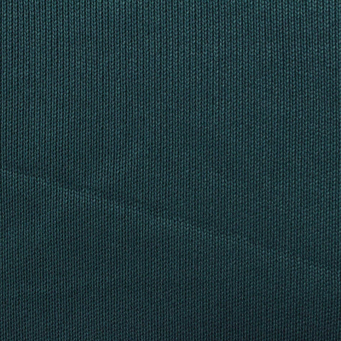 Dark Teal Rib Knit, Polyester