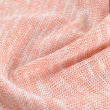 Light Peach Marl Chunky Knit, Poly-Cotton — photo 3