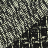 Black Check Bouclé, Poly-Cotton — photo 3