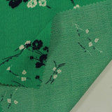 Green Floral Woven — photo 3