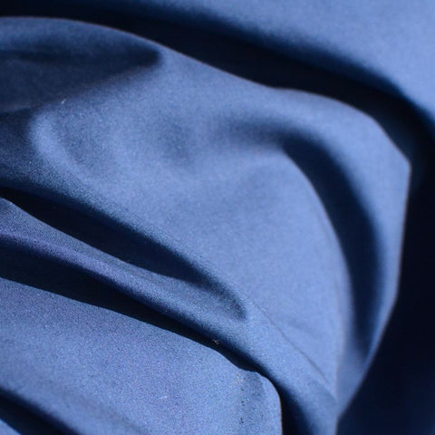 100% Cotton Poplin Fabric, 135 gsm, 147 cm — Navy