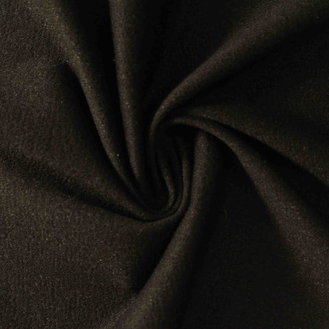 Viscose Nylon Stretch Knit Fabric, 200 gsm, 152 cm — Black