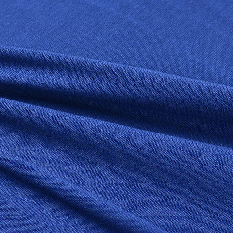 100% Viscose Jersey Knit Fabric, 144 gsm, 160 cm — Navy