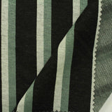 Black Vertical-Stripe Jacquard, Polyester — photo 3
