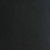 Viscose Stretch Rib Knit Fabric, 178 gsm, 177 cm — Black — photo 3