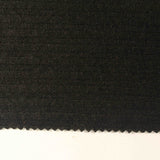 Viscose Nylon Blend Rib Knit Fabric, 175 gsm, 153 cm — Black — photo 3