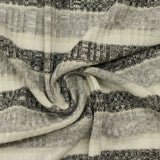 Black Marl Rib Knit, Viscose-Poly — photo 3