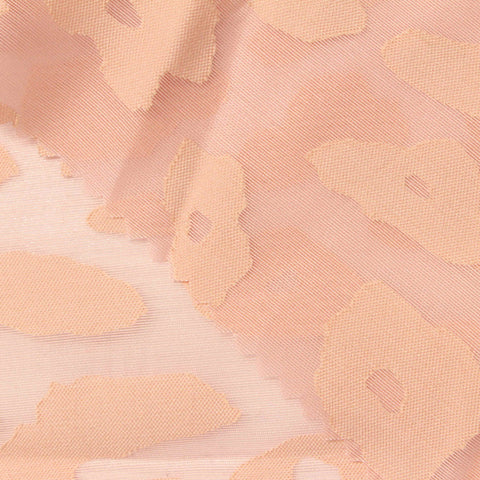 Peach Tone-on-Tone Jacquard