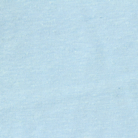 Light Blue Heathered-Marl Jersey Knit, Linen-Poly