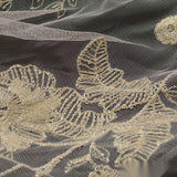 Gold Floral Knit, Polyester — photo 3